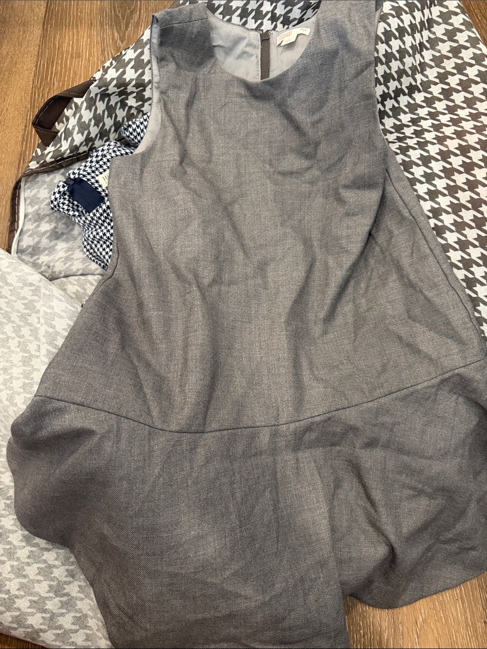 Crewcuts Gray Sleeveless A-Line Dress